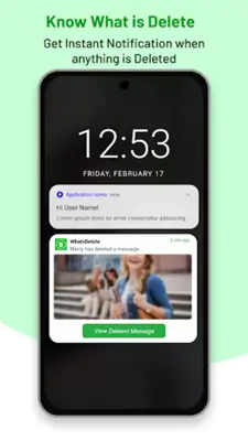 Whats WAMR Anti-Delete Chat android App screenshot 1