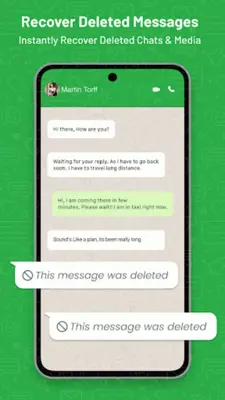 Whats WAMR Anti-Delete Chat android App screenshot 6